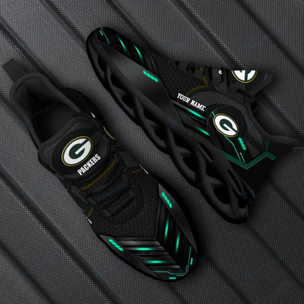 Green Bay Packers Personalized Yezy Running Sneakers PB4U218
