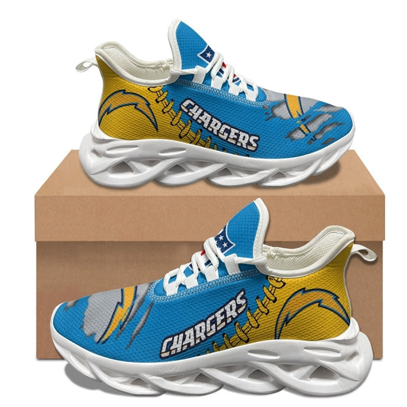 Los Angeles Chargers Sneakers 3D Max Soul Shoes mx980