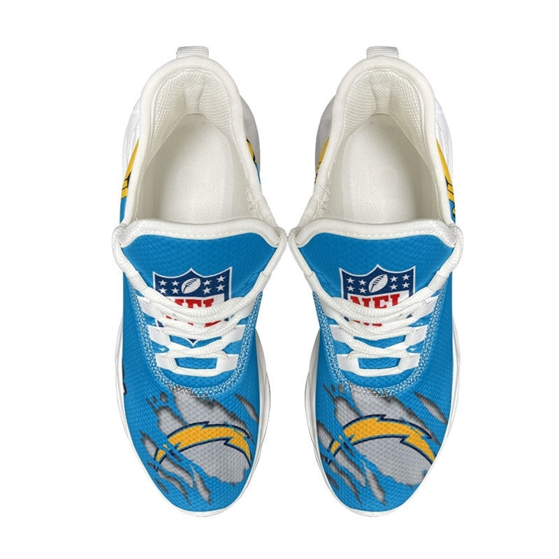 Los Angeles Chargers Sneakers 3D Max Soul Shoes mx980
