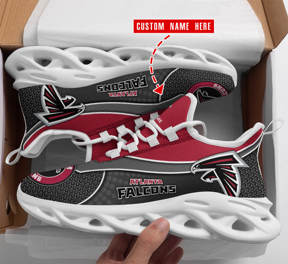 Atlanta Falcons Personalized Yezy Running Sneakers PBE5W1V