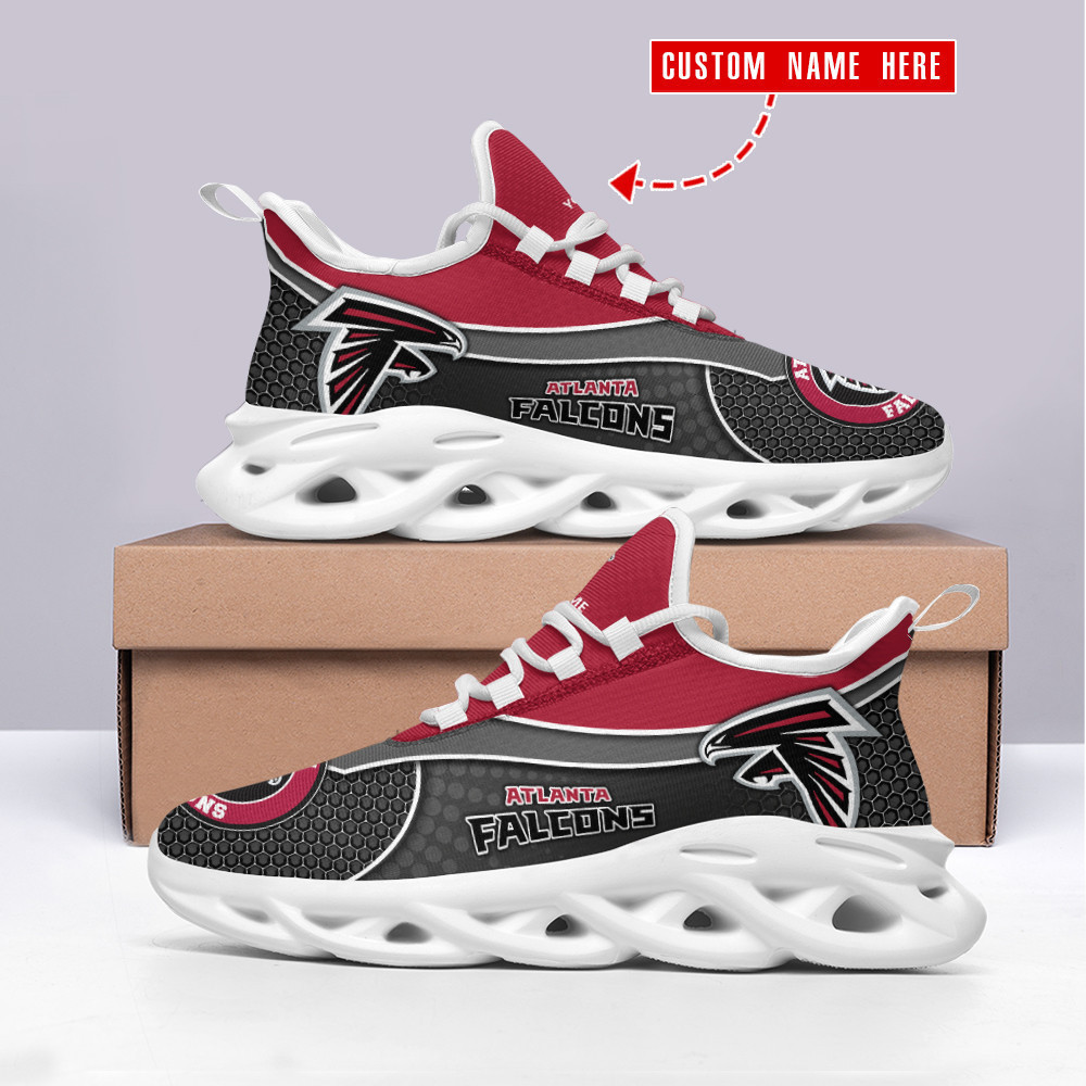 Atlanta Falcons Personalized Yezy Running Sneakers PBE5W1V