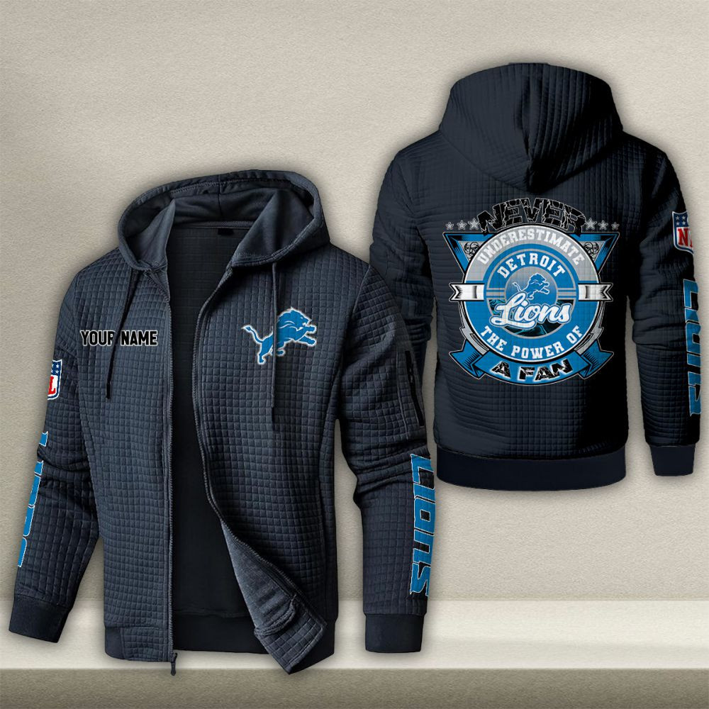 Detroit Lions Zip Hoodie PBLQ5WU