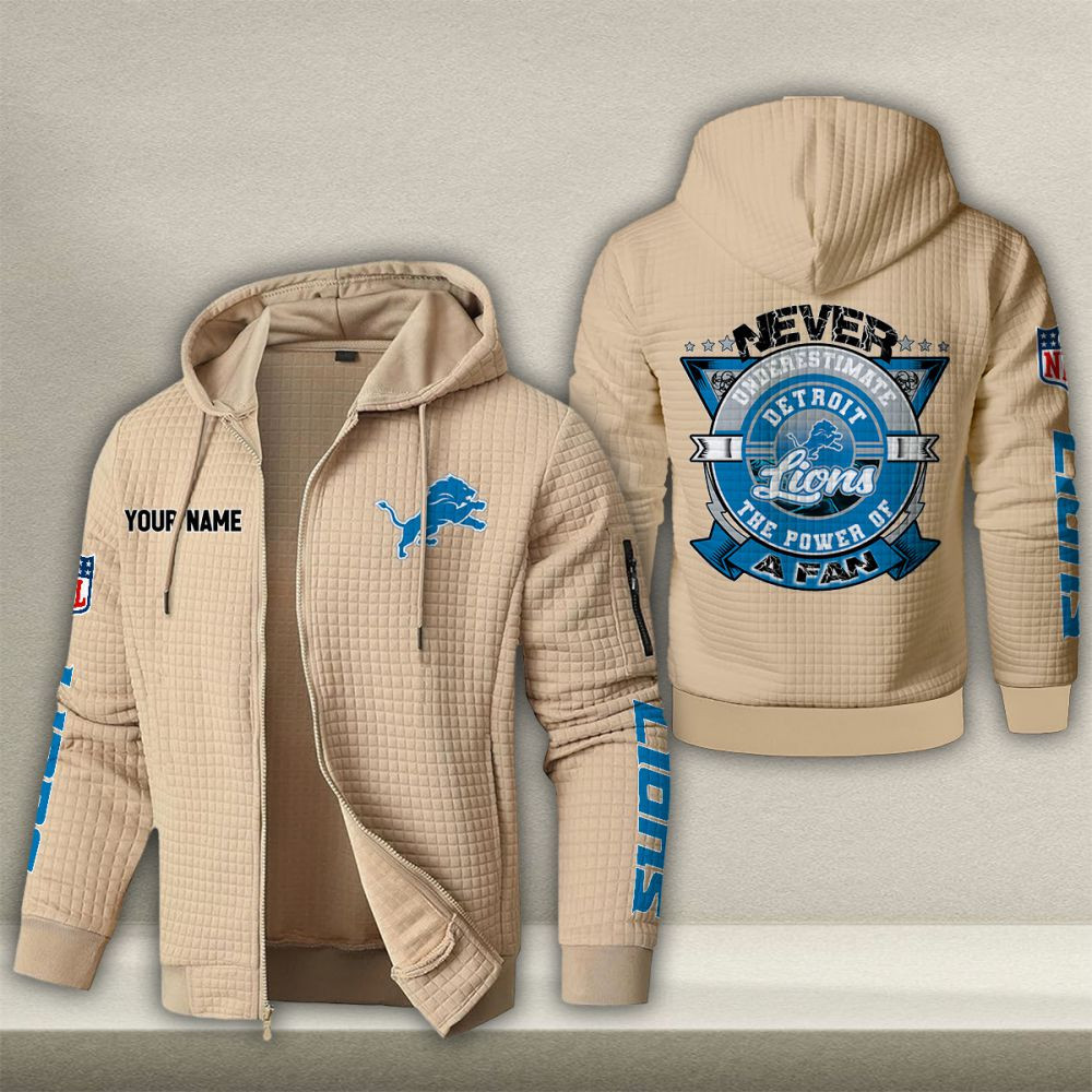 Detroit Lions Zip Hoodie PBLQ5WU