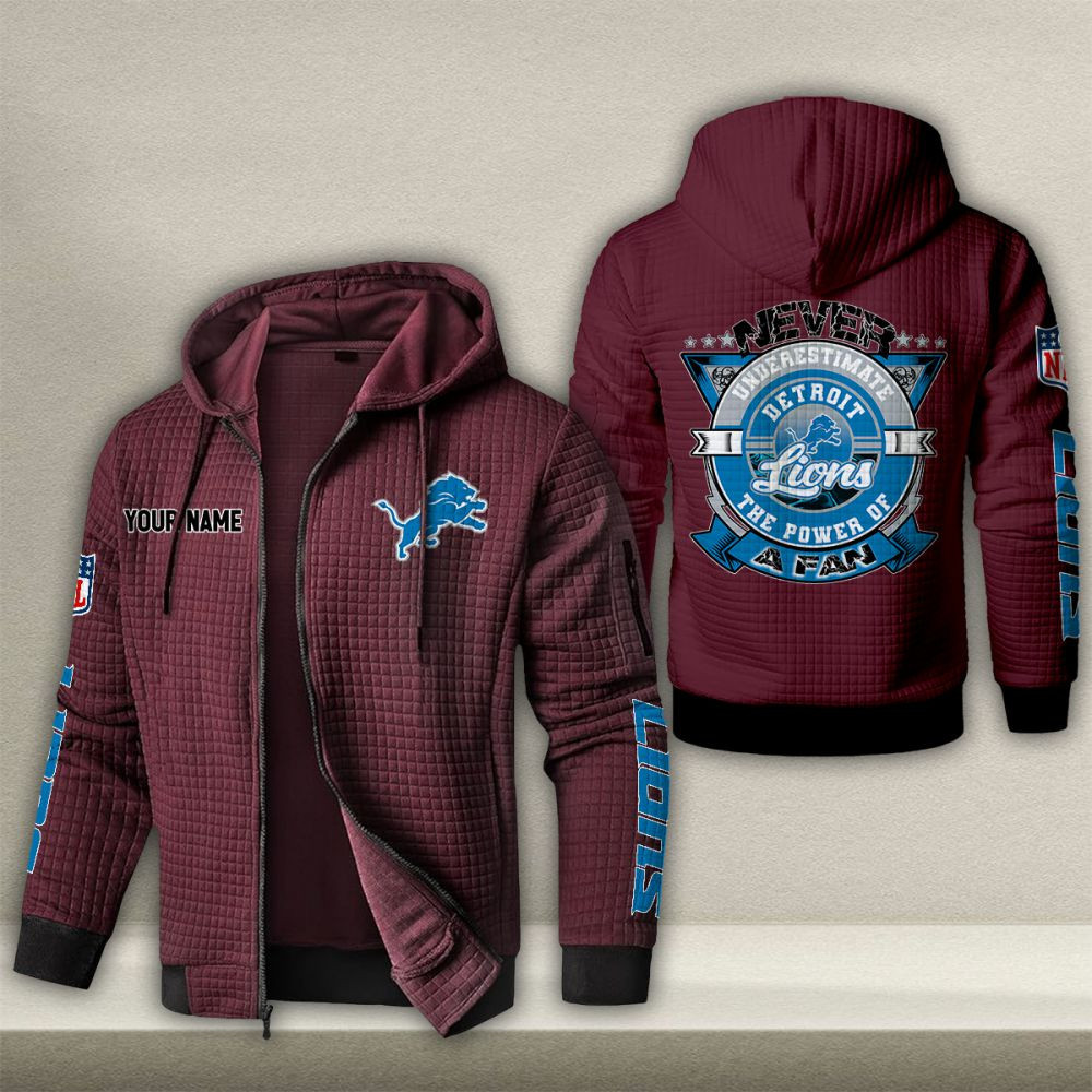 Detroit Lions Zip Hoodie PBLQ5WU