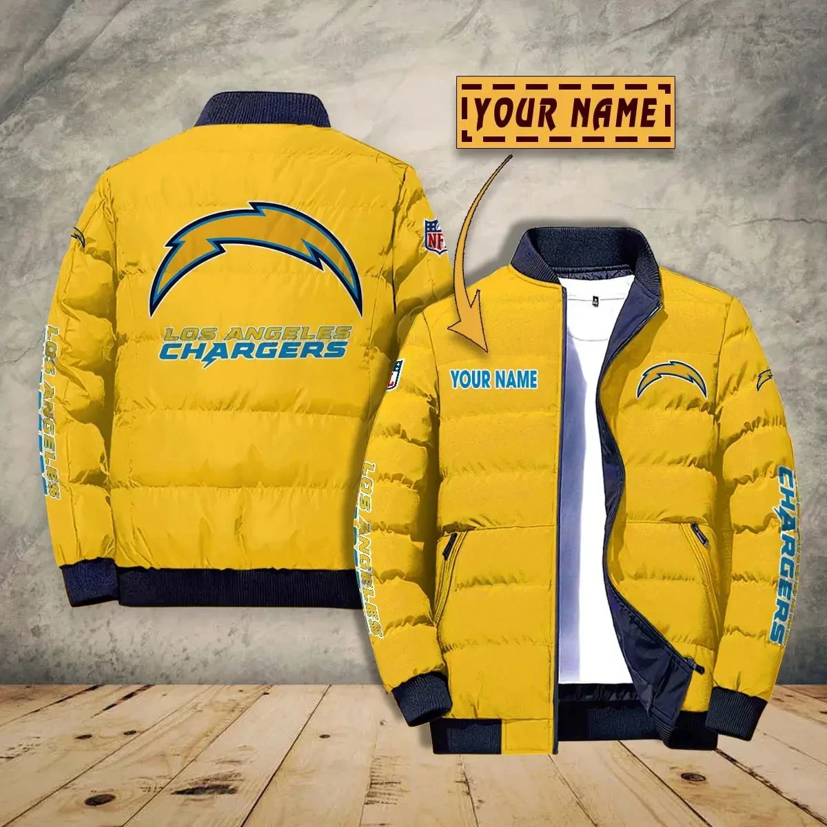 Los Angeles Chargers PUJPJ111 Puffer Jacket