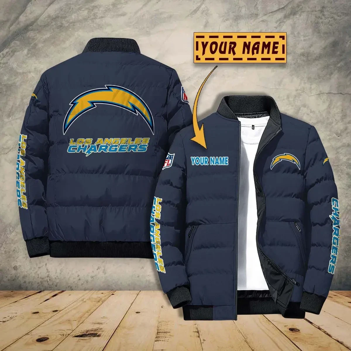 Los Angeles Chargers Puffer Jacket PBZ6DXP