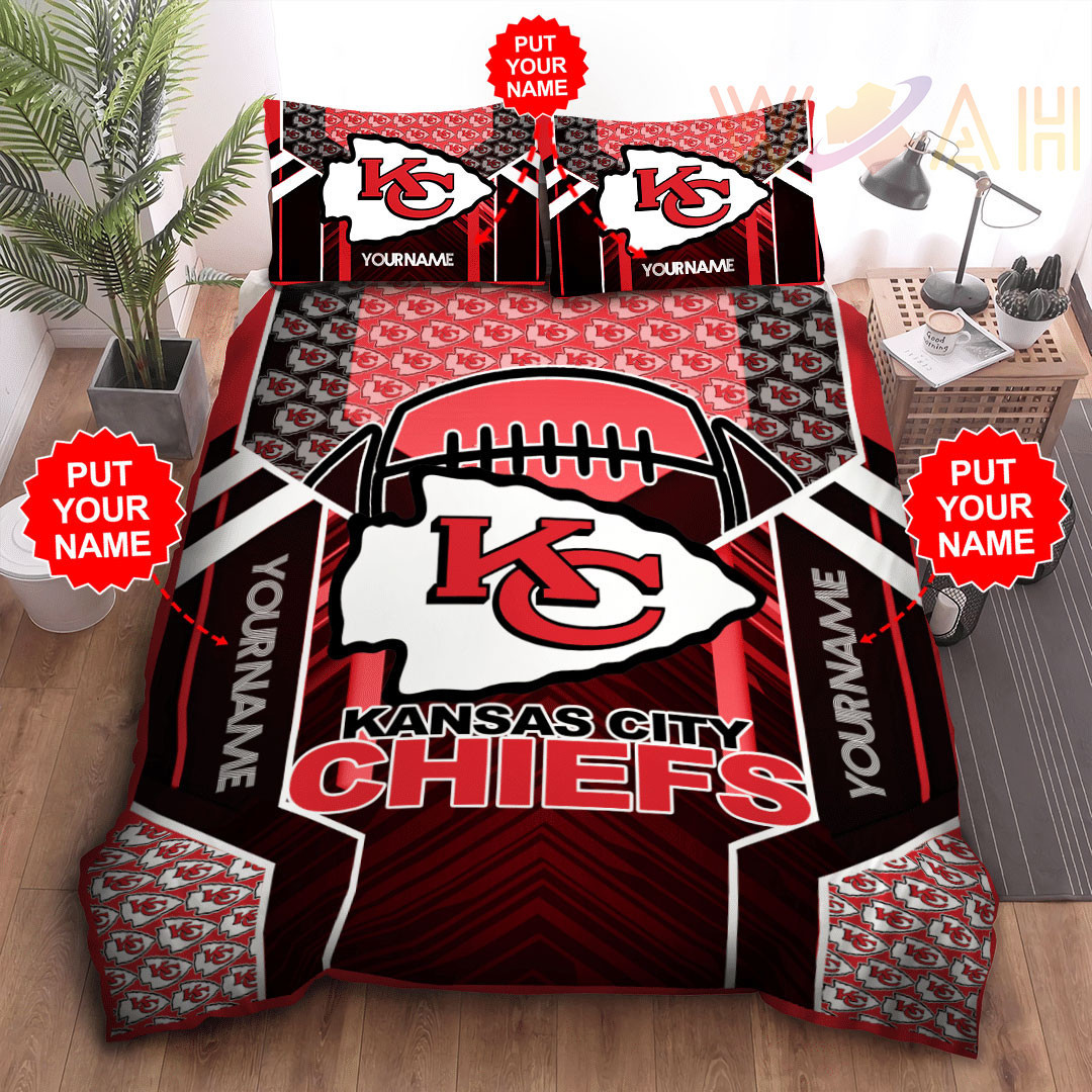Kansas City Chiefs Personalized Bedding Set BG32