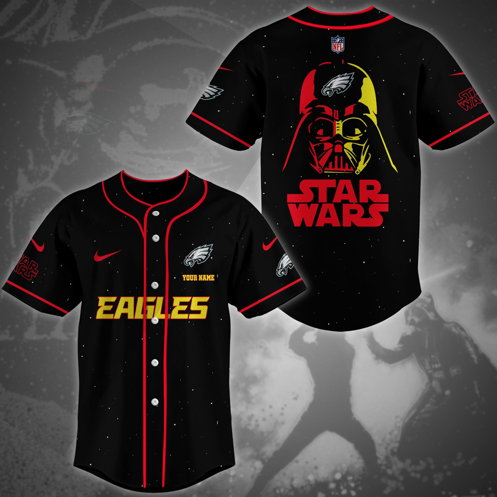 Philadelphia Eagles Baseball Jersey BGTT6