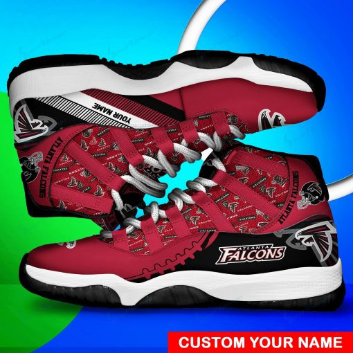 Atlanta Falcons Personalized AJD11 Sneakers PBI3416