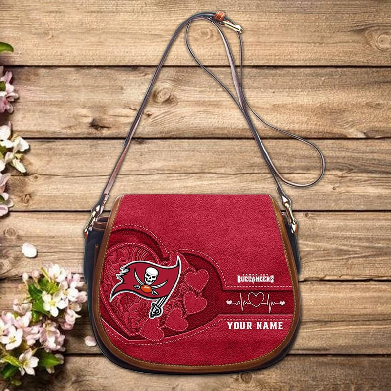 Tampa Bay Buccaneers Personalized Zipper Shoulder Bag Best Gift For Fans S9ZSB030