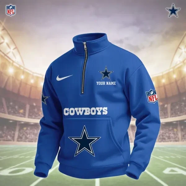 Dallas Cowboys Pullover Half Zipper