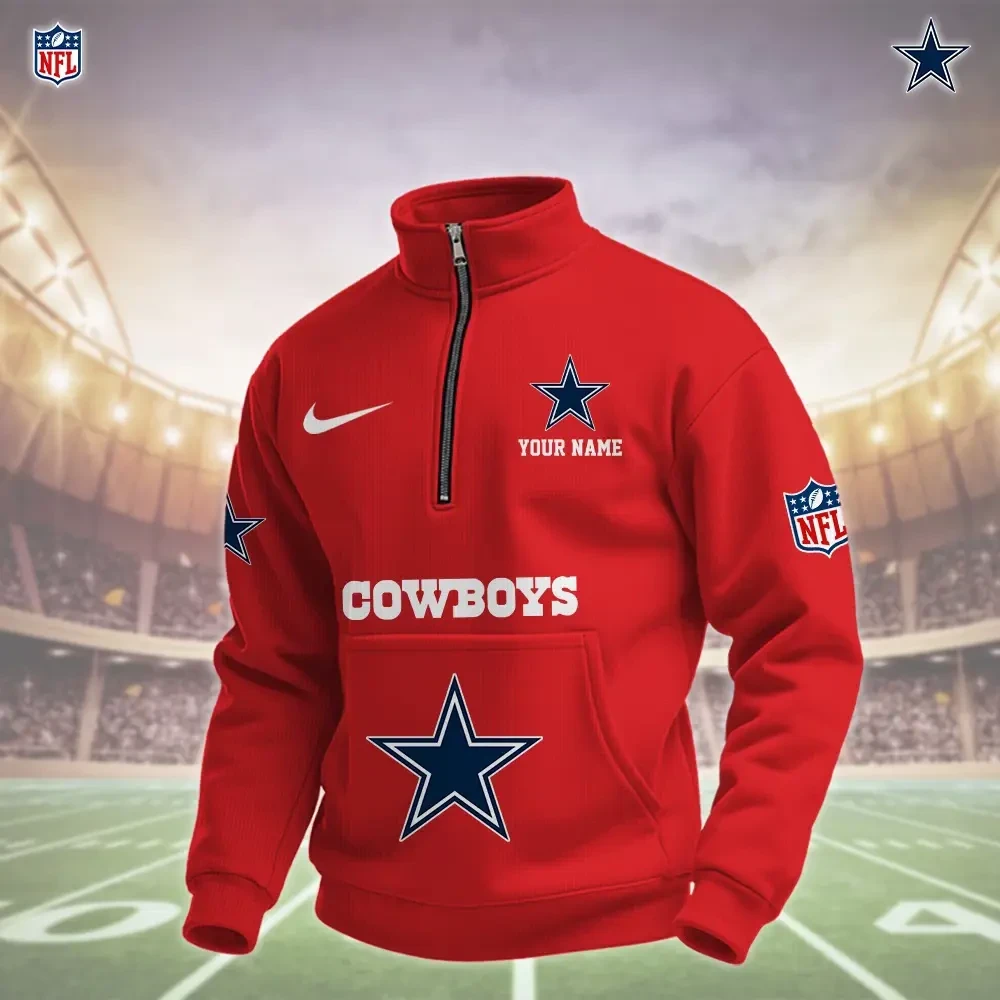 Dallas Cowboys Pullover Half Zipper