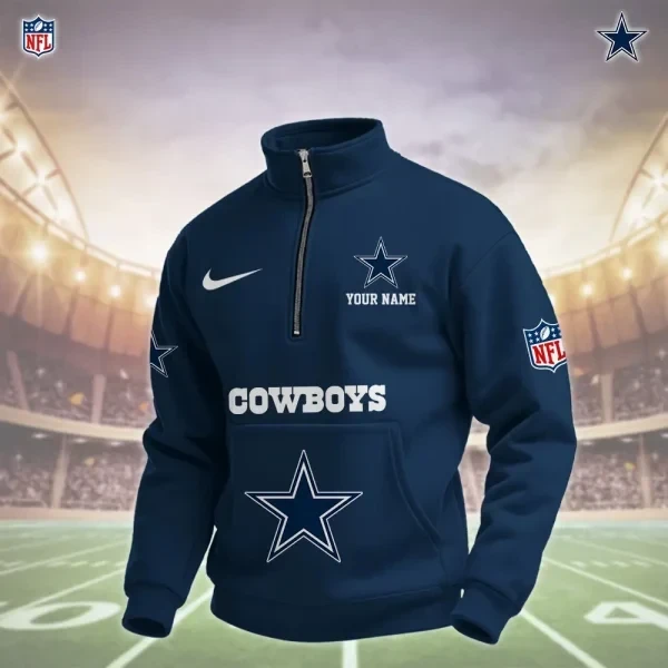 Dallas Cowboys Pullover Half Zipper