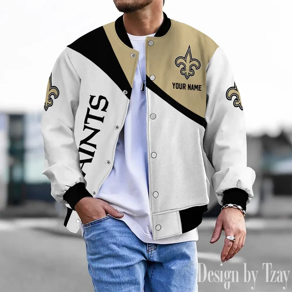 New Orleans Saints Unisex Exclusive Styles Varsity Jacket SPTBBJACKET546