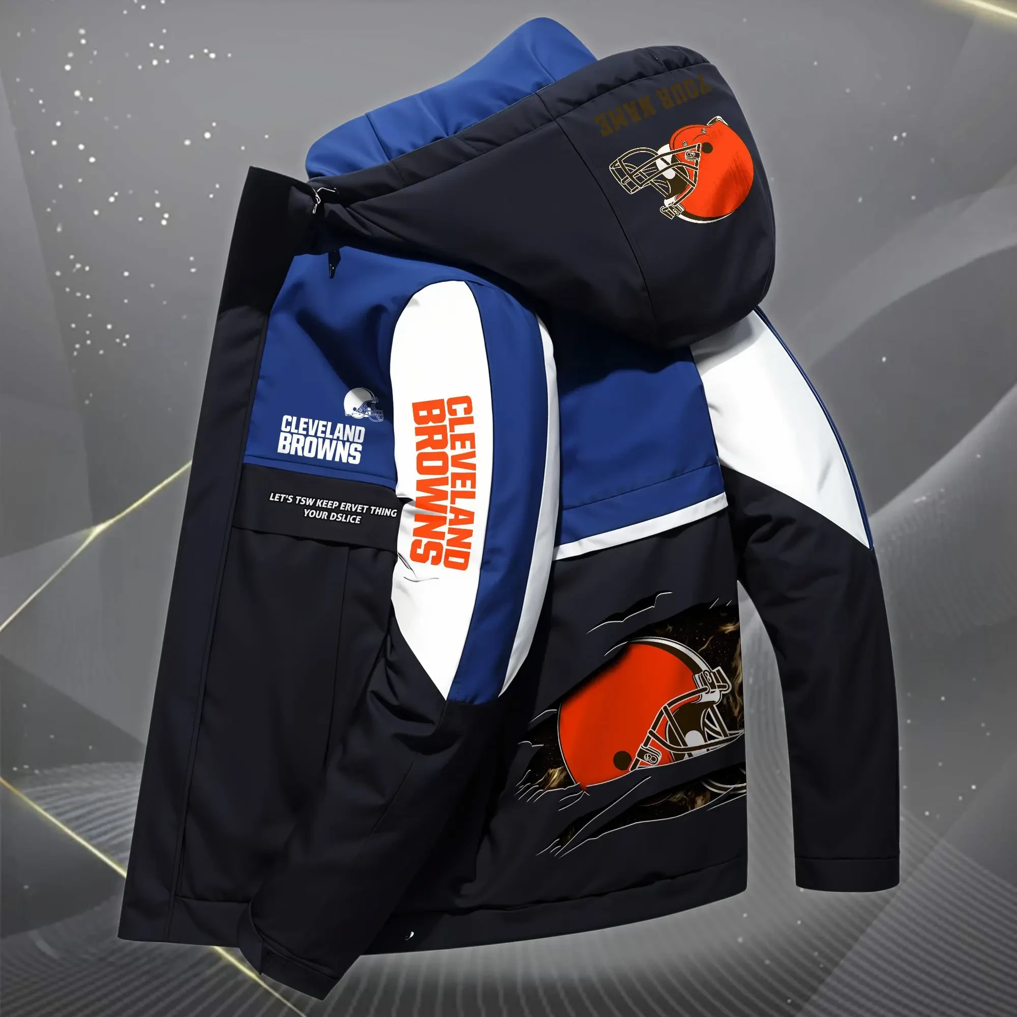 Cleveland Browns Outdoor Windproof Jacket SPTOWPJK041