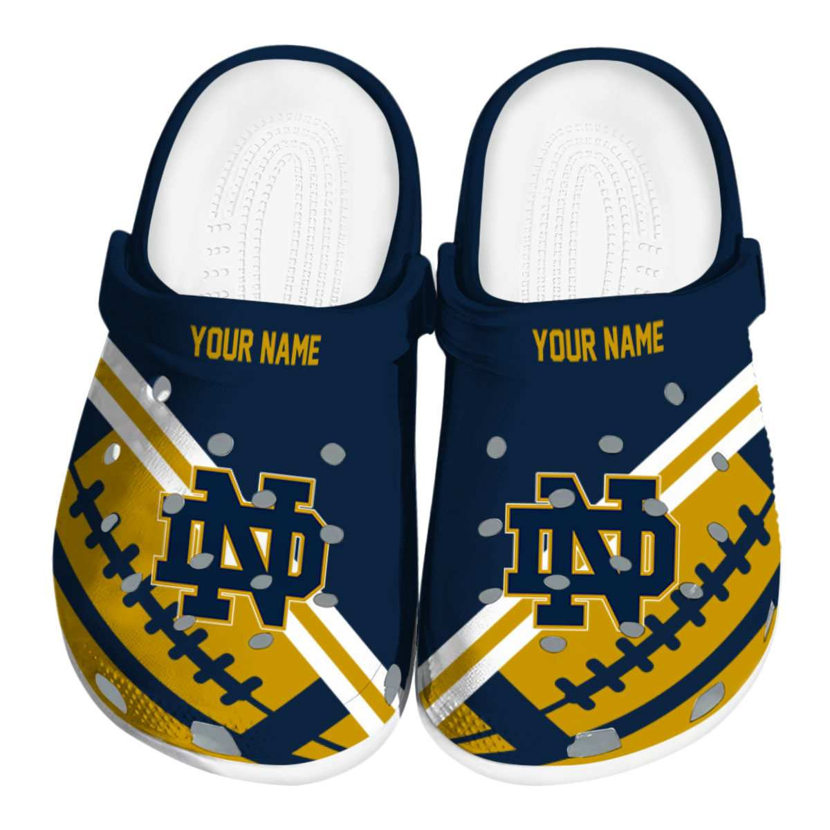 Notre Dame Personalized Limited Clog PBZYF0T