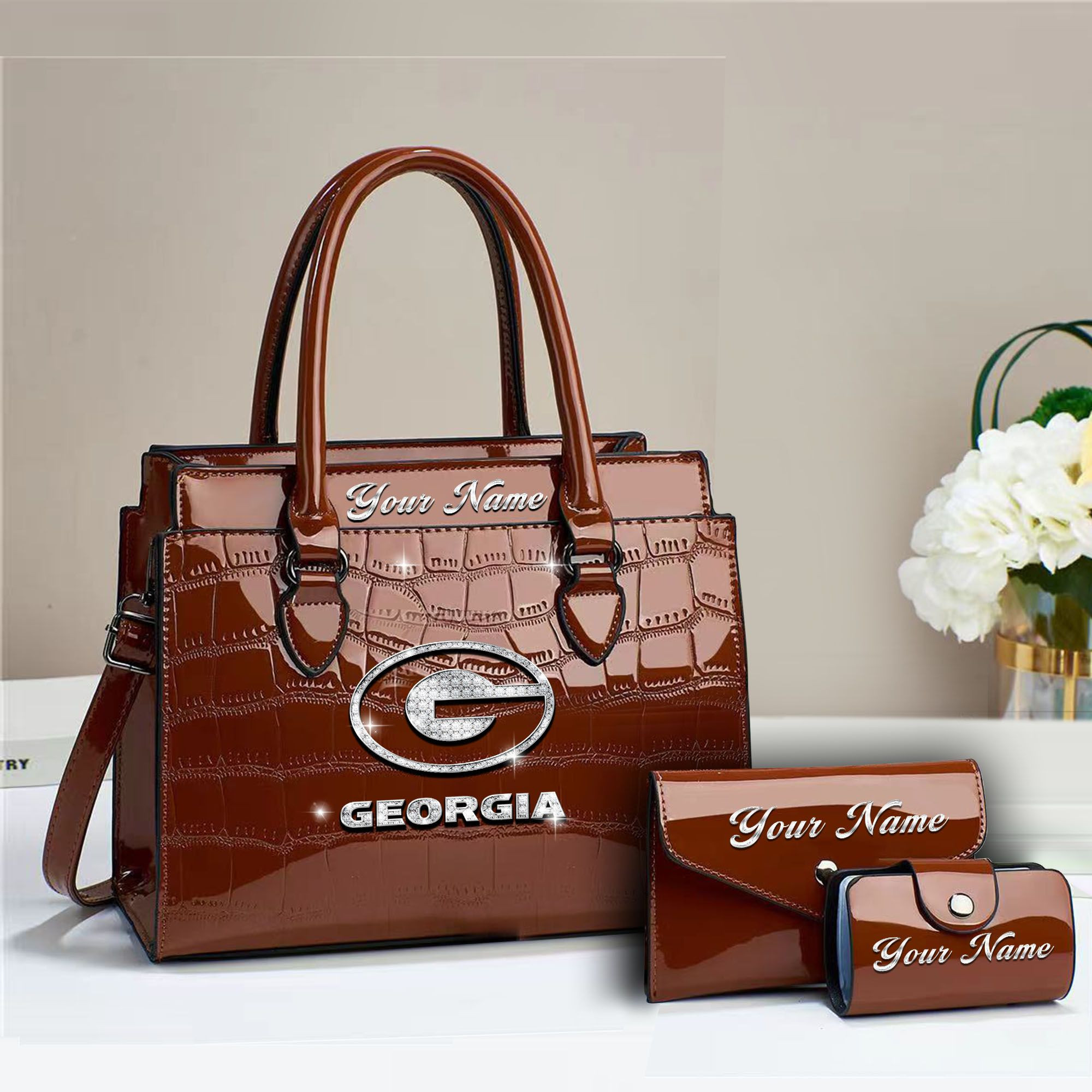 Georgia Bulldogs Handbag PBI8VJG