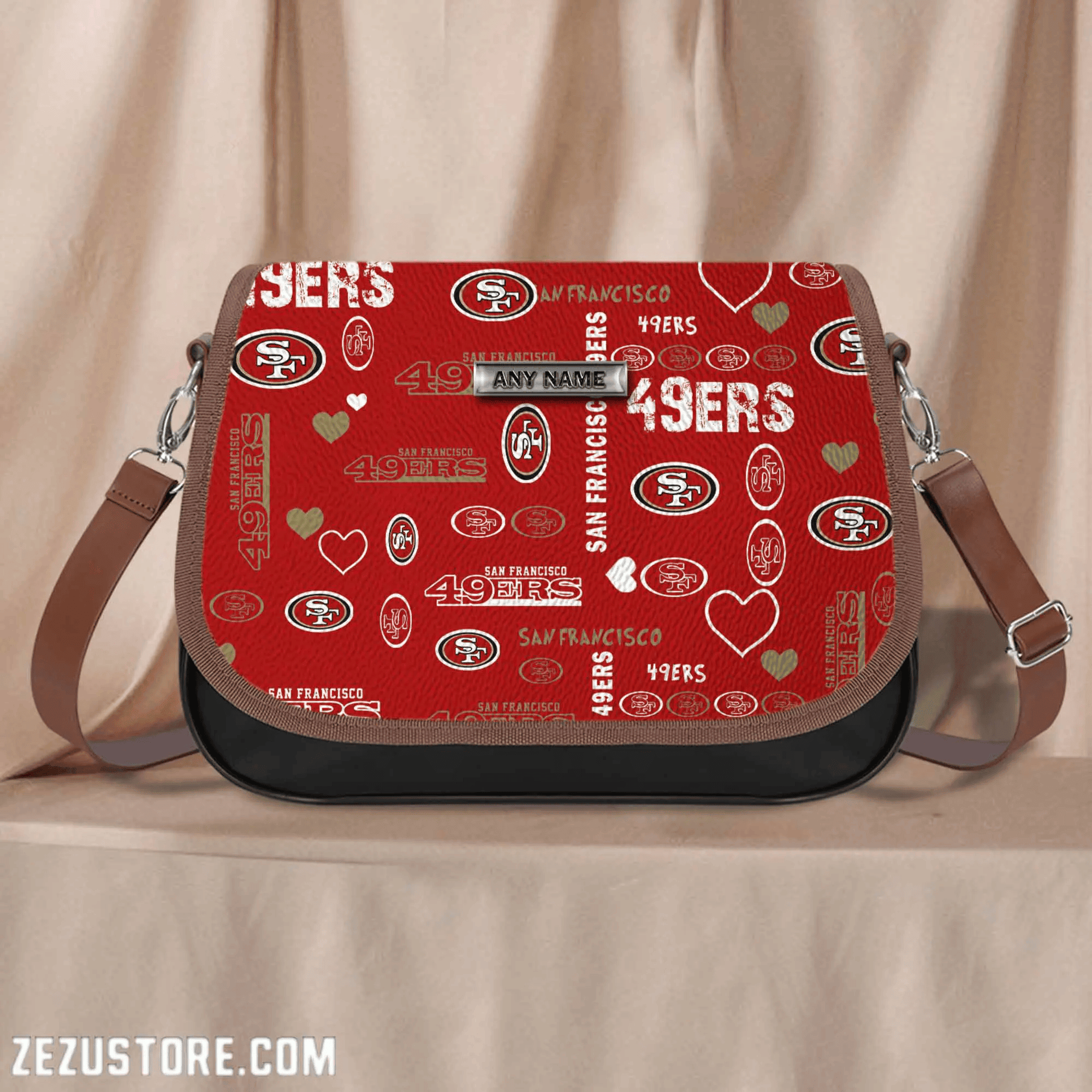 San Francisco 49ers NFL M01 Leather Bag ANZM01LB028