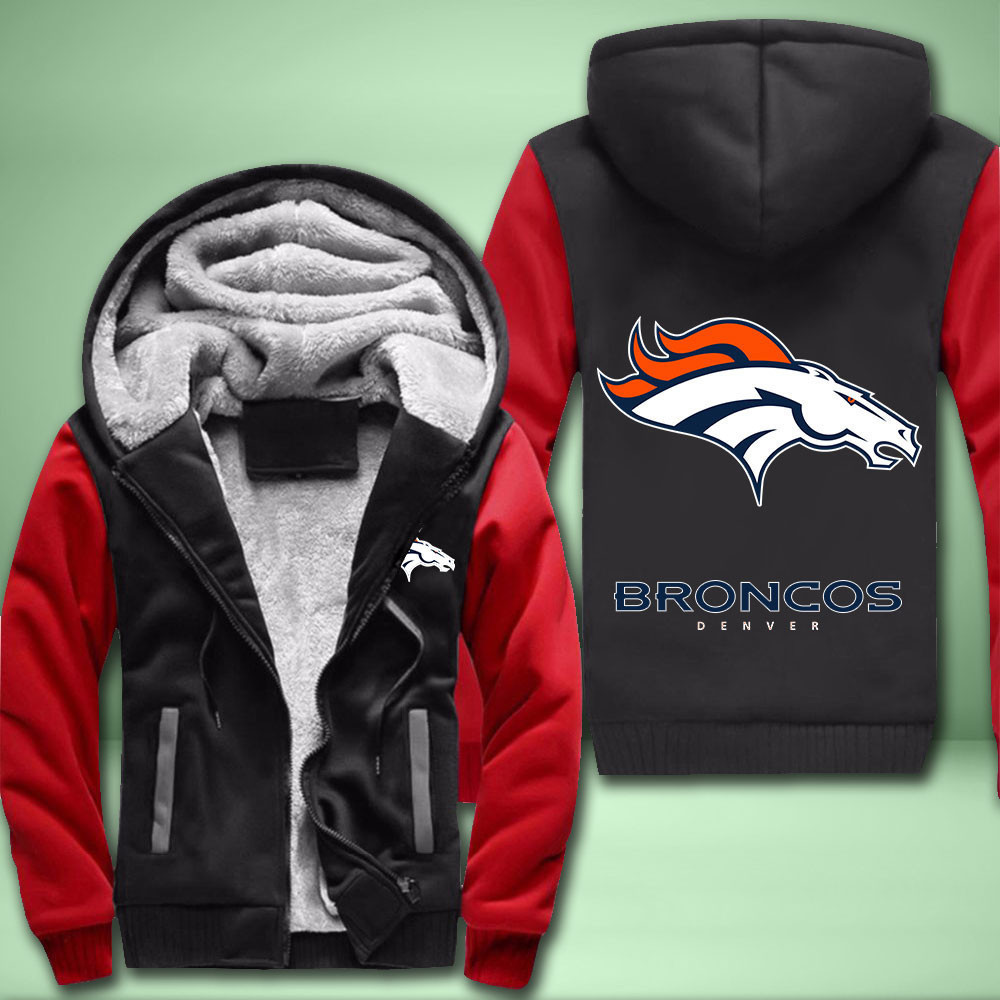 BZH0043 Denver Broncos - Zipper Velvet - NFL