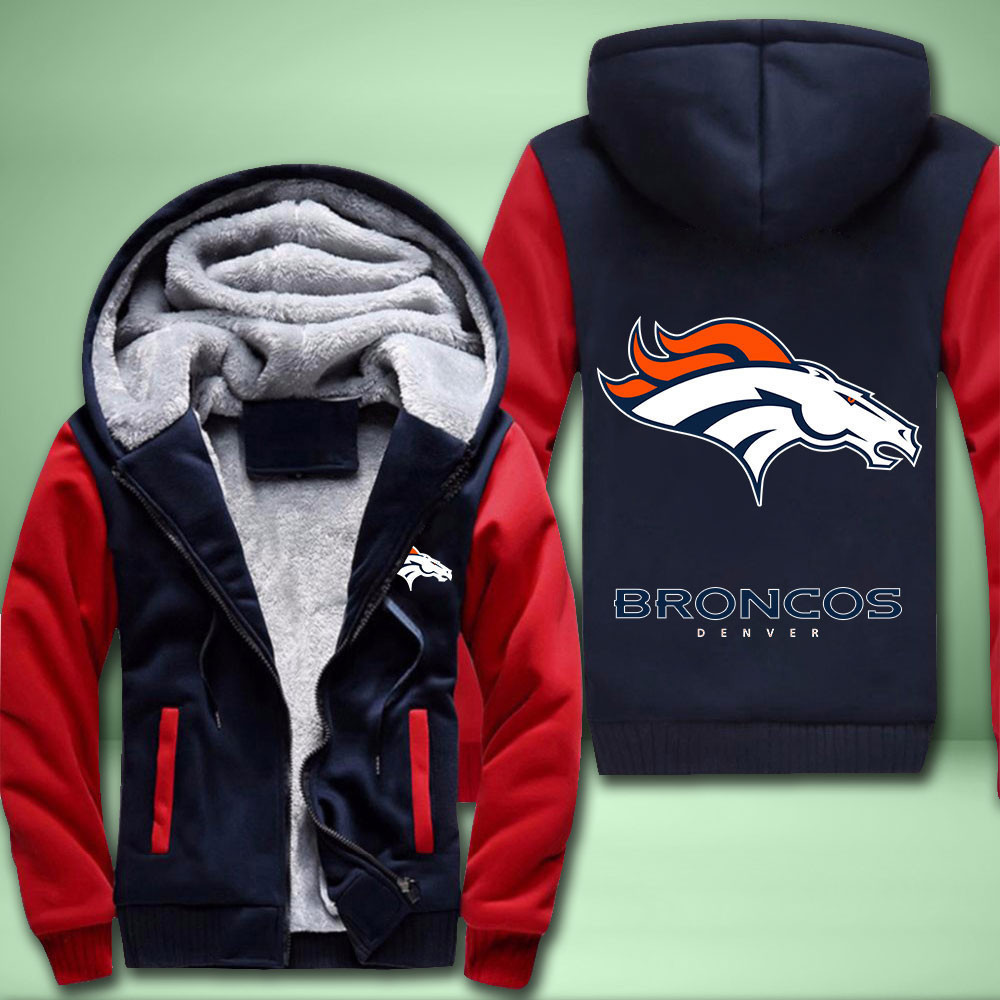 Denver Broncos - Zipper Velvet - NFL PBLM3U4