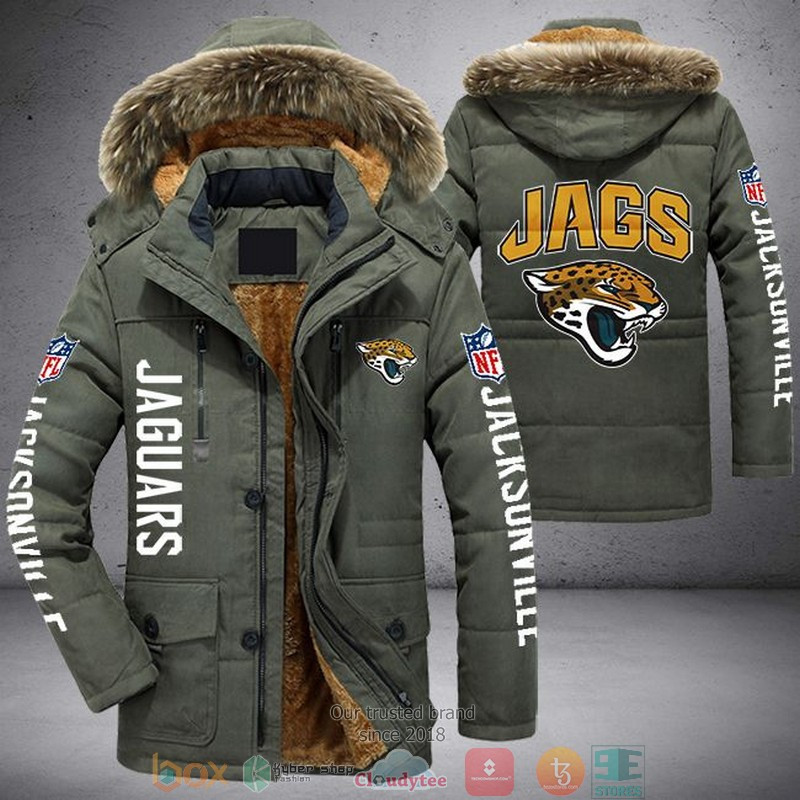 NFL Jacksonville Jaguars 3D Parka Jacket - LIMITED EDITION