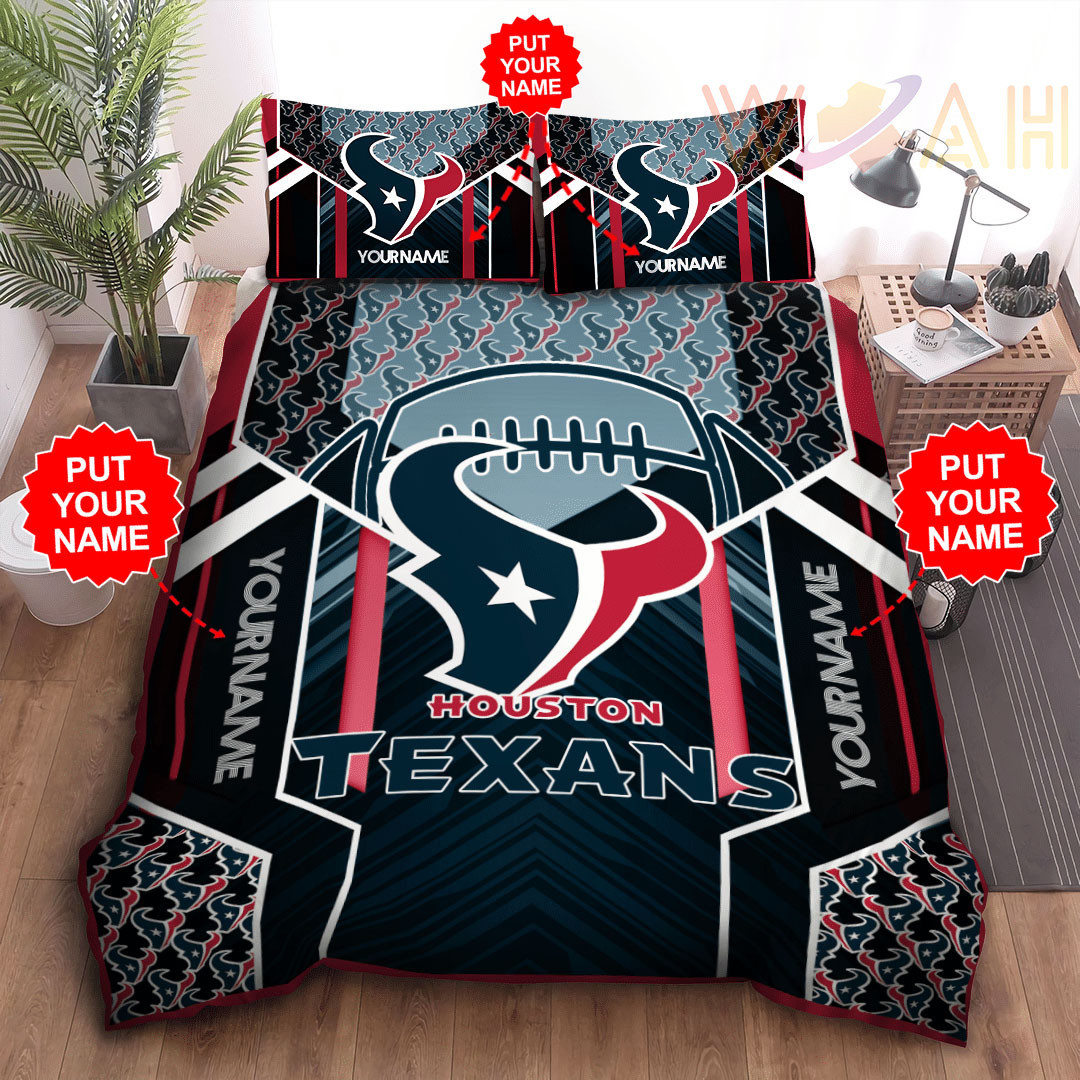 Houston Texans Personalized Bedding Set BG29