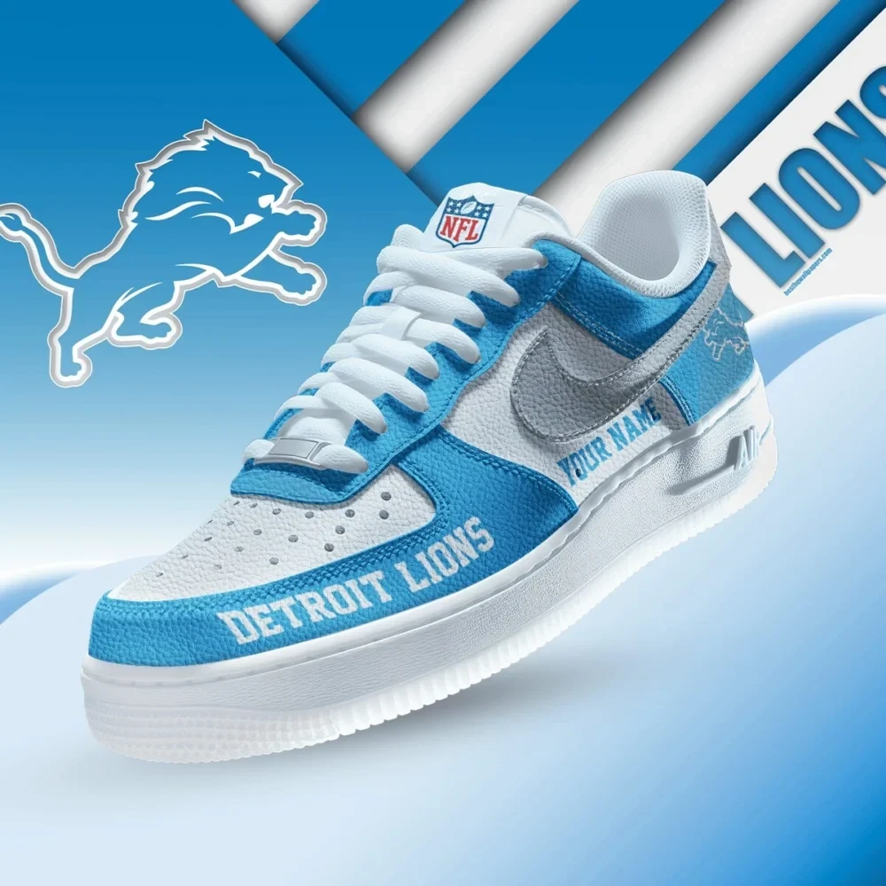 Detroit Lions | Premium AF1 Limited Edition TDS34A