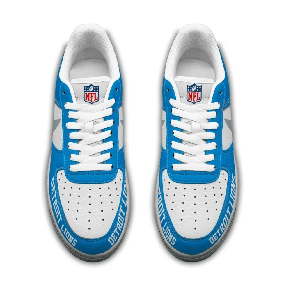 Detroit Lions | Premium AF1 Limited Edition Sneakers PBA3PG1