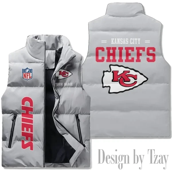 Kansas City Chiefs Sleeveless Down Puffer Vest PBT1F4Q