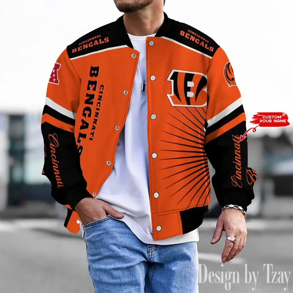 Cincinnati Bengals Unisex Exclusive Styles Varsity Jacket SPTBBJACKET562