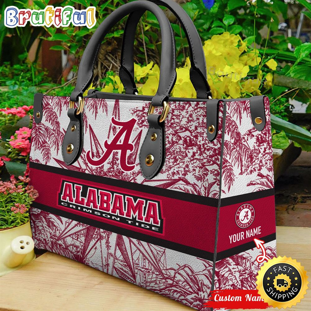 Alabama Crimson Tide (Your Name) Women 3D Handbag Nicegift AL1VCV