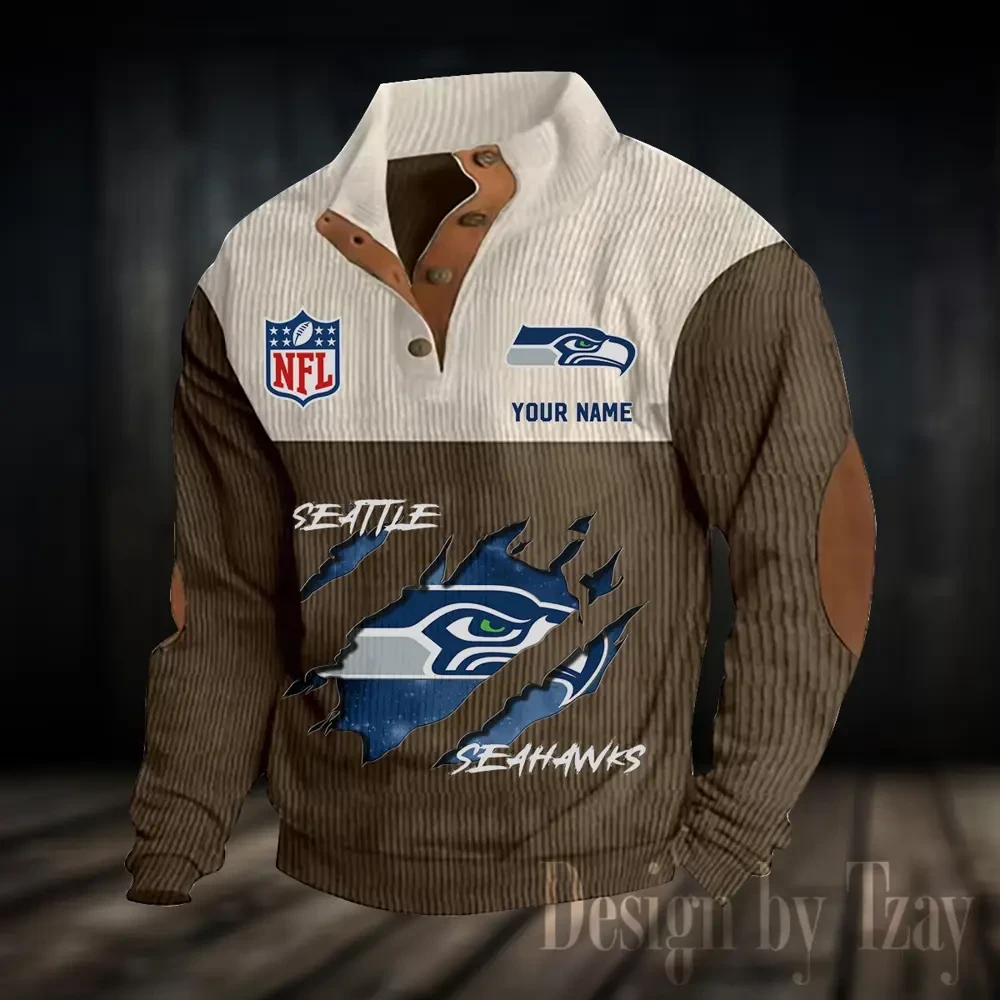 Seattle Seahawks NFL Standard Pullover Sweatshirt Trending 2025 PB4EGPV