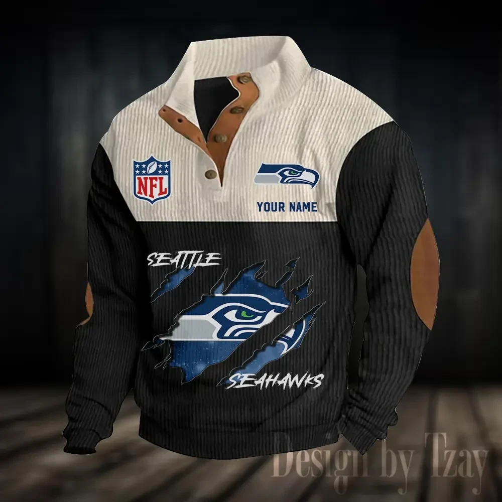 Seattle Seahawks NFL Standard Pullover Sweatshirt Trending 2025 PB4EGPV