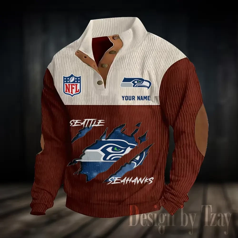 Seattle Seahawks NFL Standard Pullover Sweatshirt Trending 2025 PB4EGPV