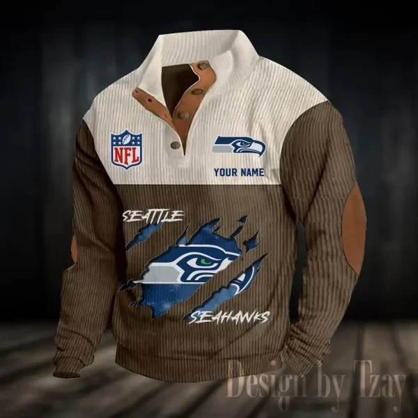 Seattle Seahawks NFL Standard Pullover Sweatshirt Trending 2025 PB4EGPV