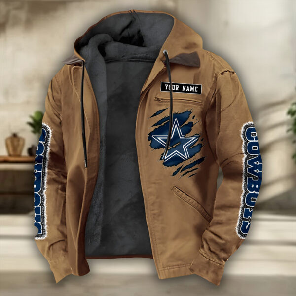 Dallas Cowboys Heavyweight Hooded Jacket PB85SID