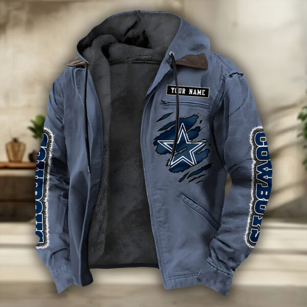 Dallas Cowboys Heavyweight Hooded Jacket PB85SID
