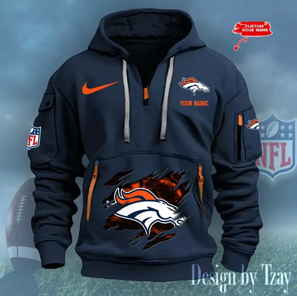 Denver Broncos Heavy Hoodies AZHEAVYHD193