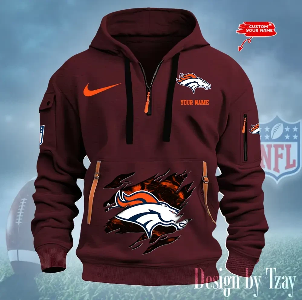 Denver Broncos Heavy Hoodies PB84E0L