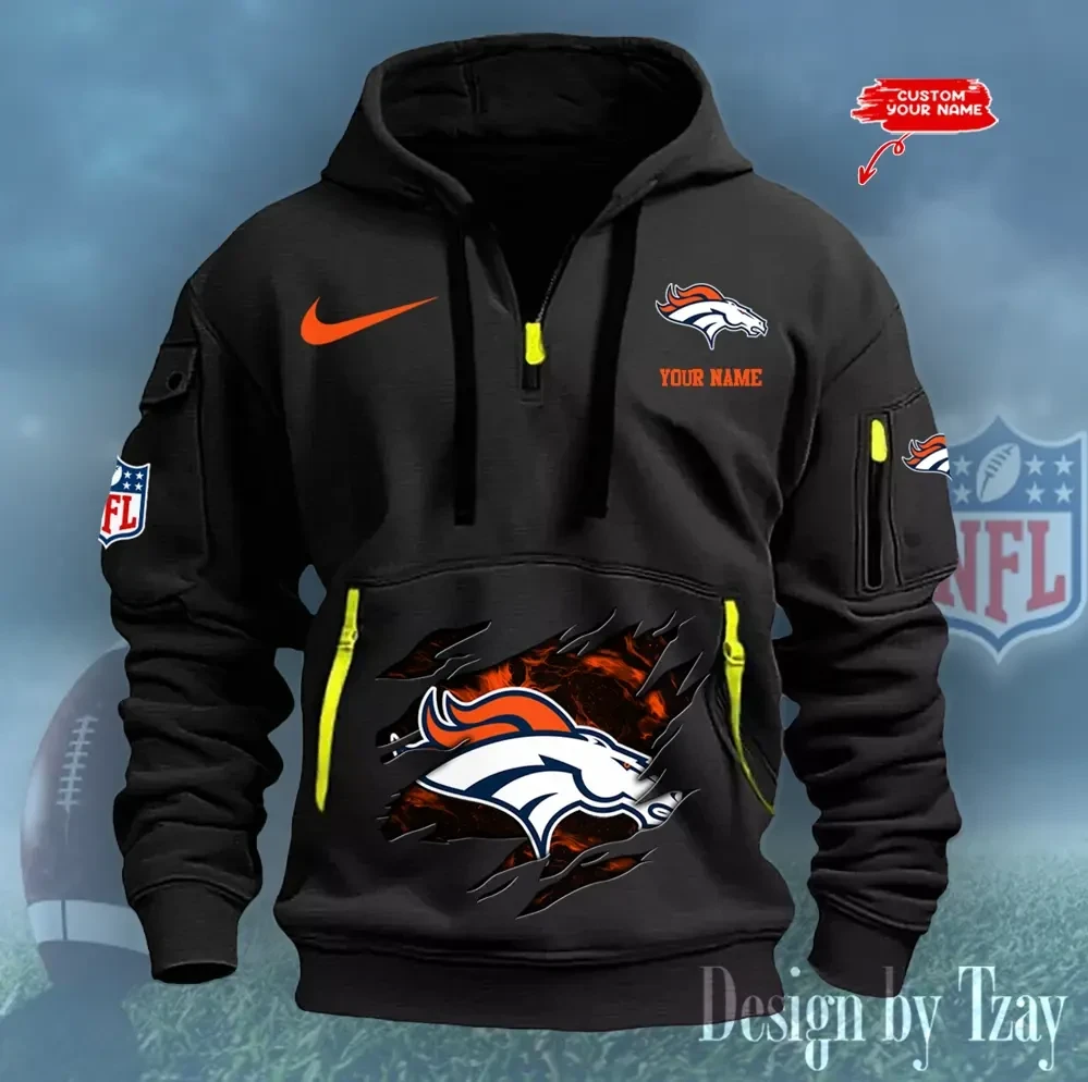 Denver Broncos Heavy Hoodies PB84E0L