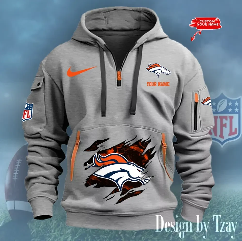 Denver Broncos Heavy Hoodies PB84E0L