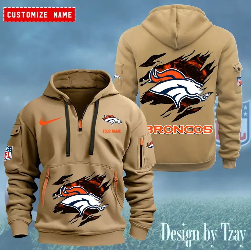 Denver Broncos Heavy Hoodies PB84E0L
