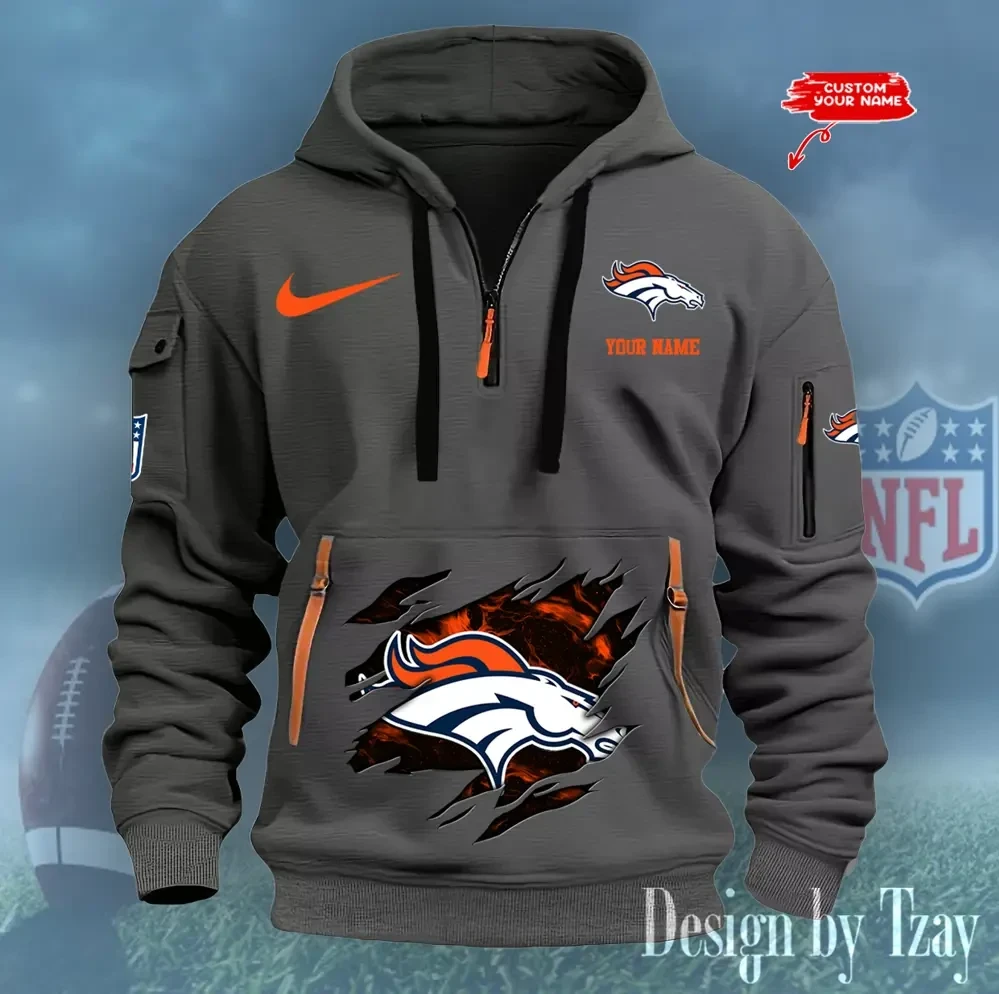 Denver Broncos Heavy Hoodies PB84E0L