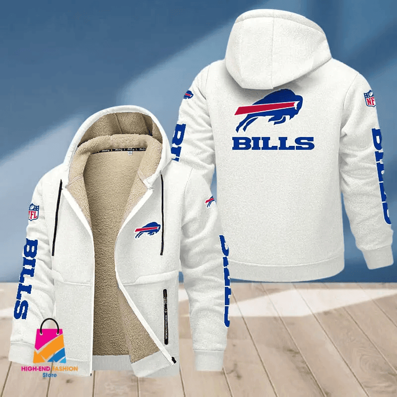 Buffalo Bills Multicolor Thickened Zipper Hoodies PBP0YL7