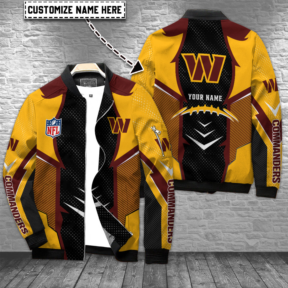 Washington Commanders Personalized Bomber Jacket BGBBJ967