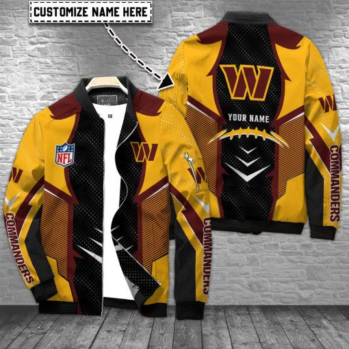 Washington Commanders Personalized Bomber Jacket PB2P7RC