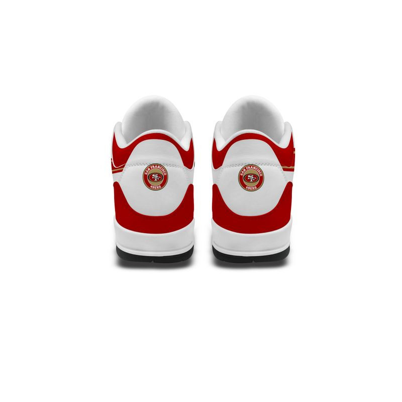 San Francisco 49ers Basic Leather JD03 Shoes Men and Women PBRGT0H