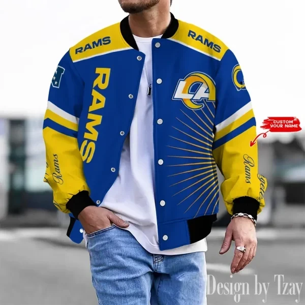 Los Angeles Rams Unisex Exclusive Styles Varsity Jacket PBSCI0G