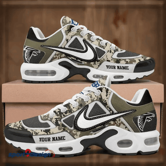Atlanta Falcons Custom Camo Print Athletic T-N Sneakers PB5LR8M