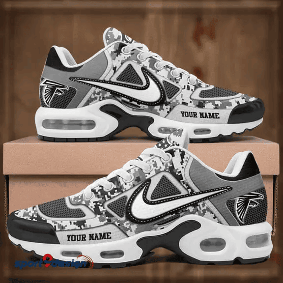 Atlanta Falcons Custom Camo Print Athletic T-N Sneakers PB5LR8M